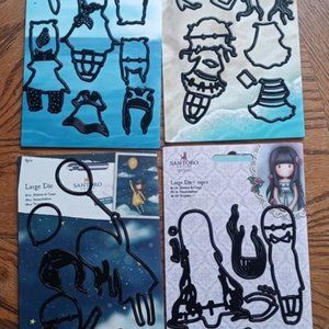 Santoro Gorjuss Dolls Die-Cut [Lot of 4]